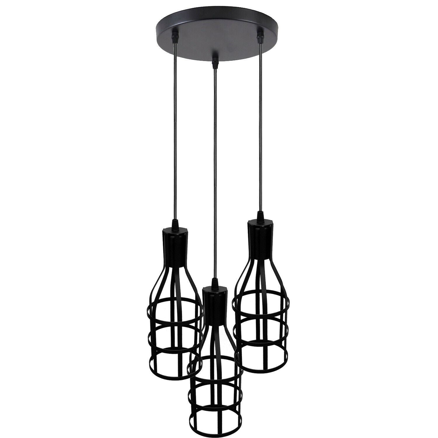 3-Heads Ceiling Pendant Cluster with out bulb
