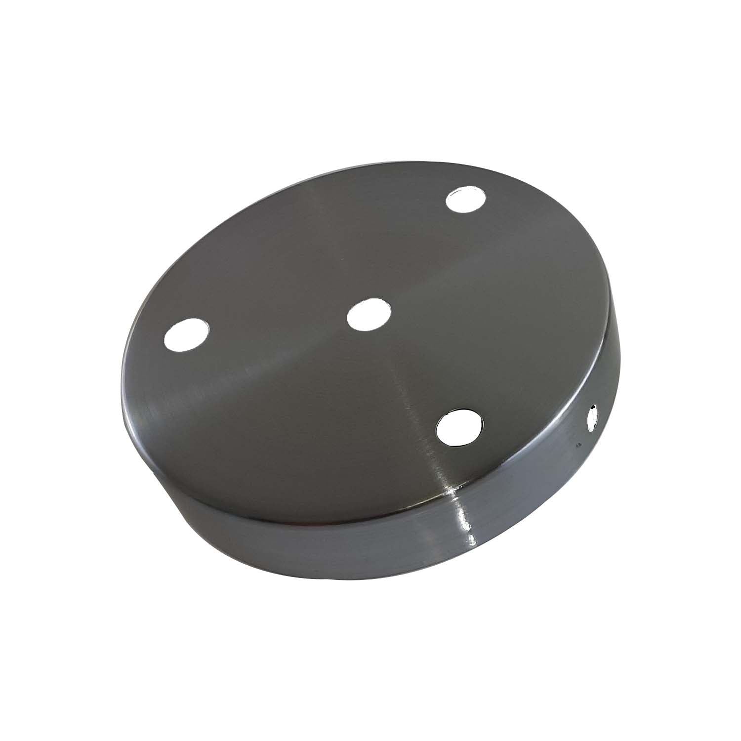 Multi Outlet Satin Nickel Metal Ceiling Rose 120x25mm~1454 - LEDSone UK Ltd