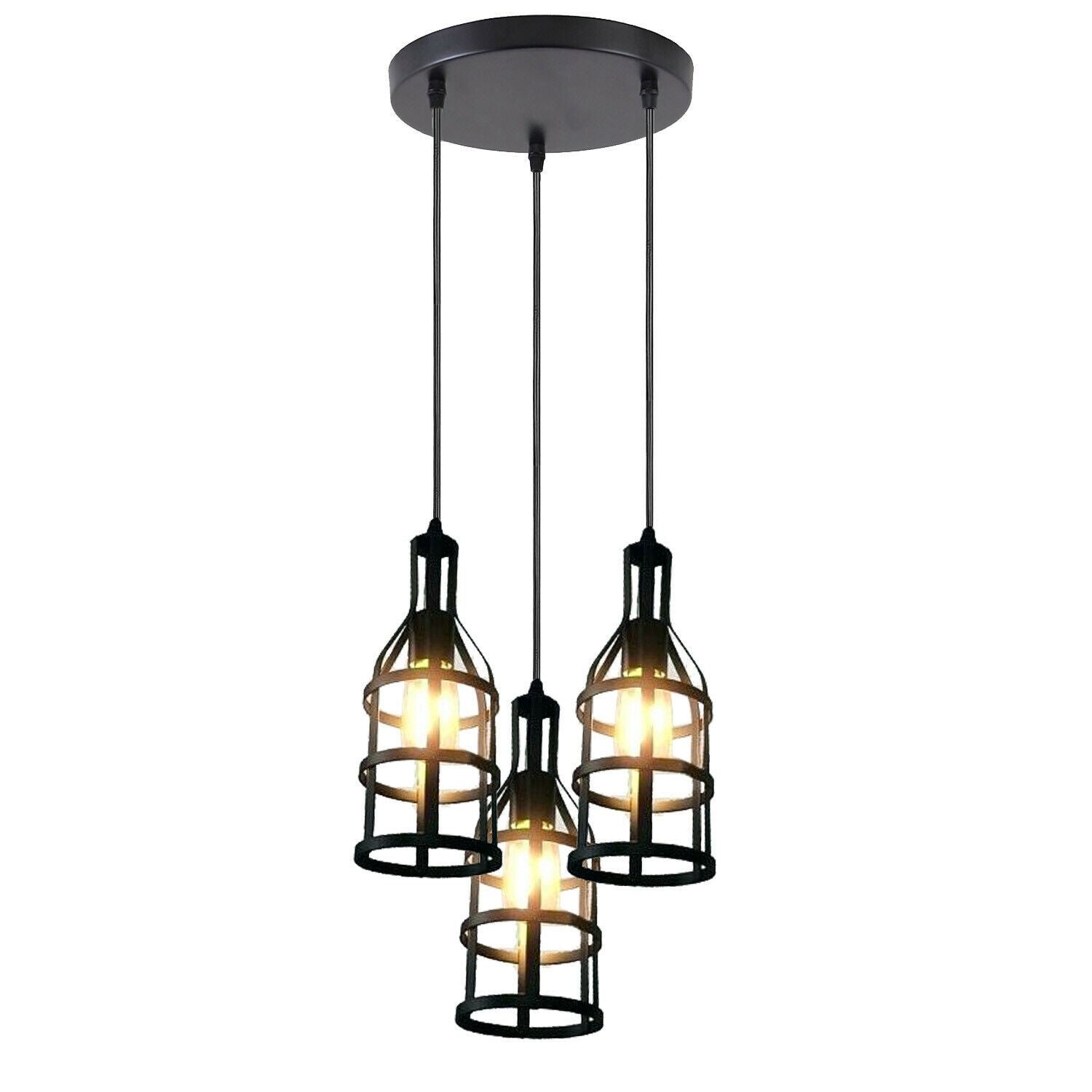 3-Heads Ceiling Pendant Cluster Light 