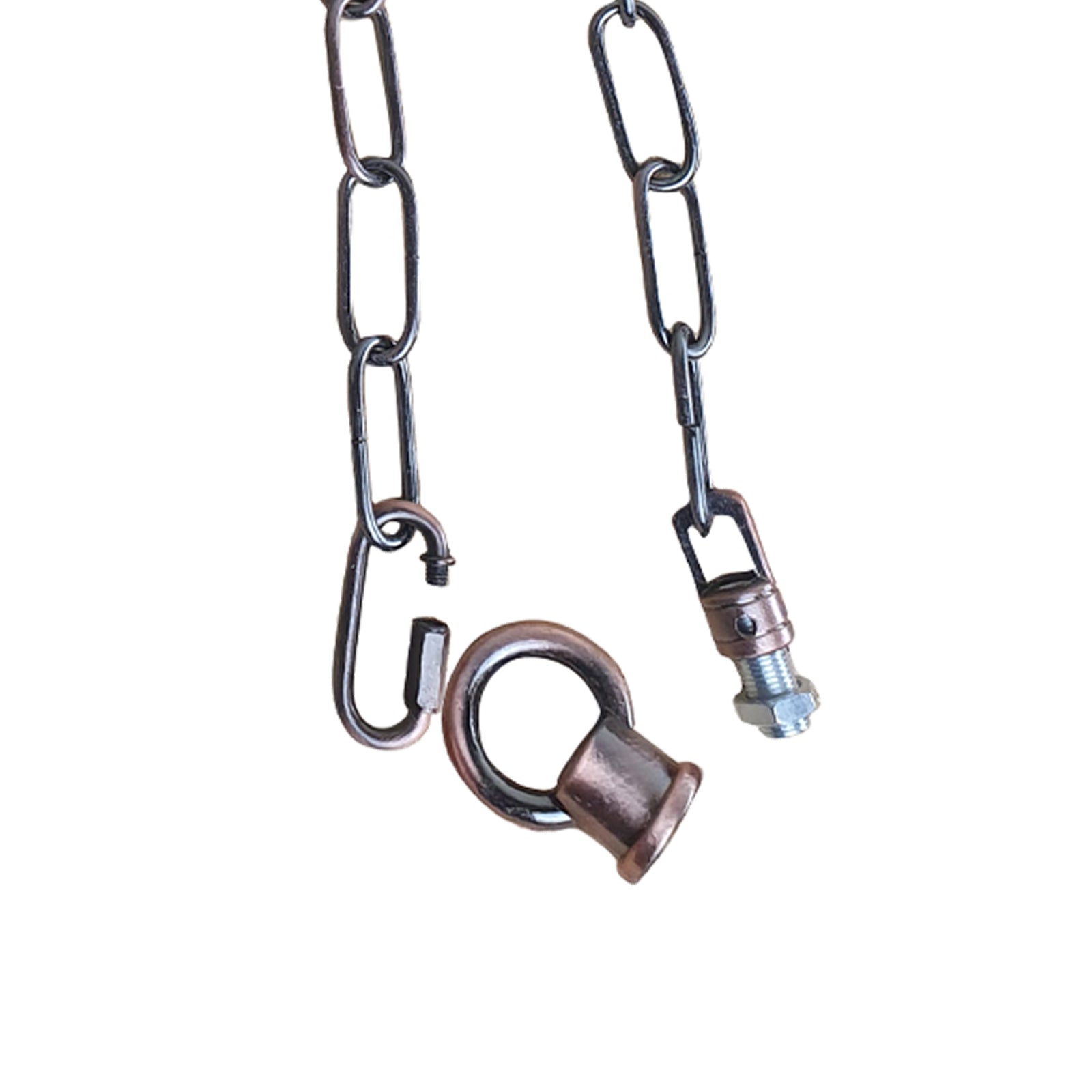 Light Chain for Ceiling Pendant lights chandeliers 38mm x 16mm - Copper~1053 - LEDSone UK Ltd