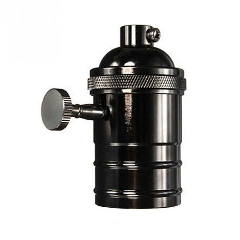 E27 Screw Vintage Switch Bulb Holder Industrial Antique Retro Edison Lamp Light~3415 - LEDSone UK Ltd