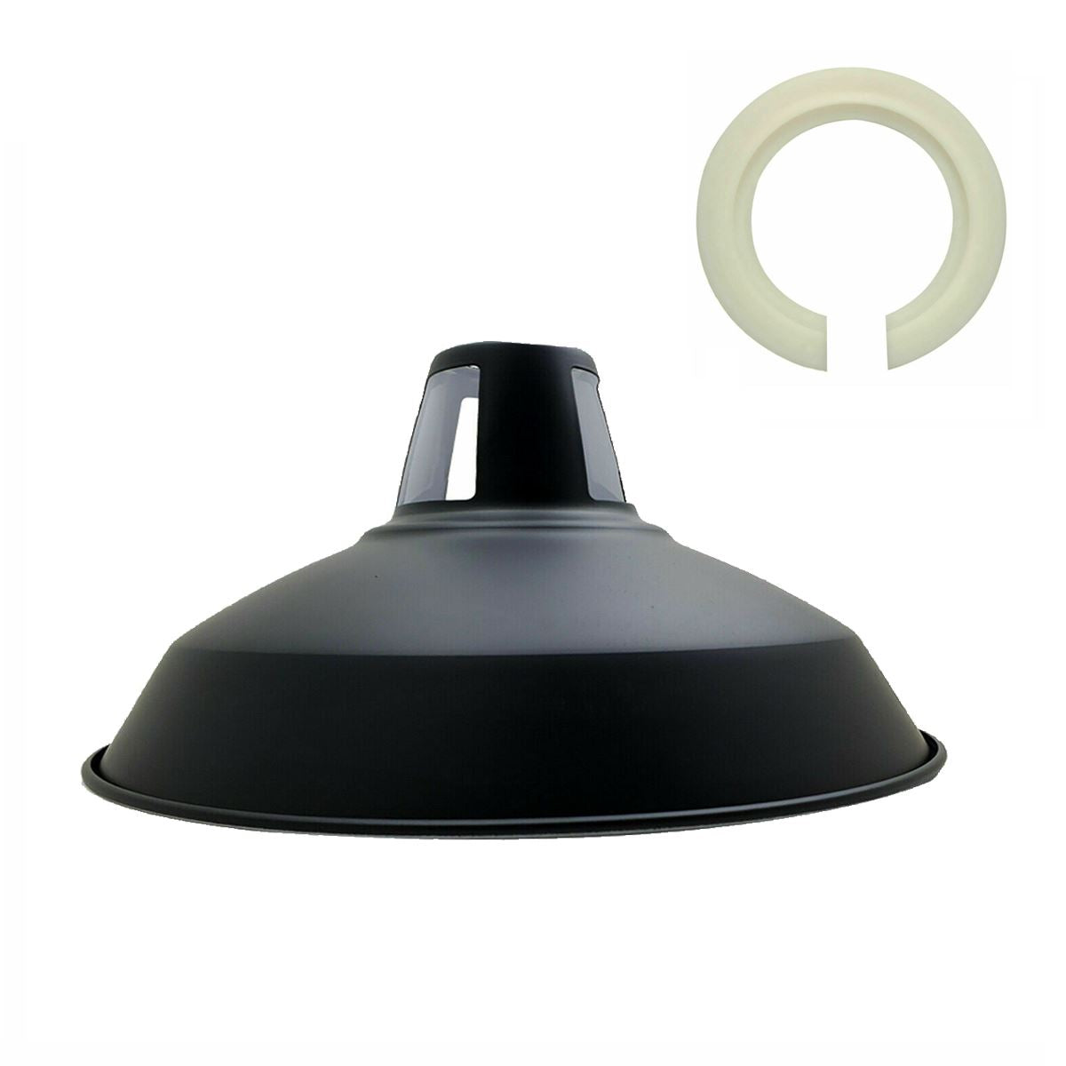 Black lamp shade