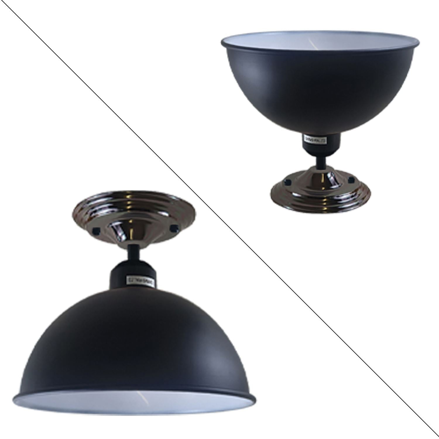 Vintage Ceiling Shade Industrial Chandelier Light Retro Lamp UK~1346 - LEDSone UK Ltd