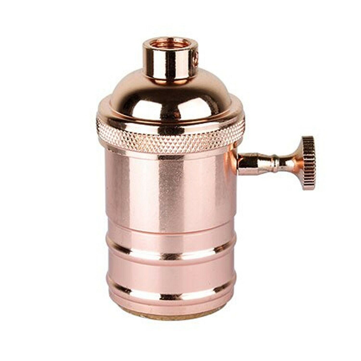 E27 Screw Vintage Switch Bulb Holder Industrial Antique Retro Edison Lamp Light~3415 - LEDSone UK Ltd
