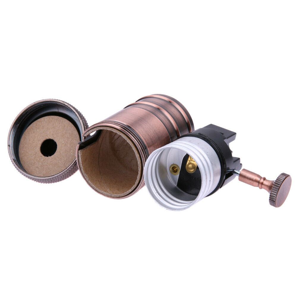 E27 Screw Vintage Switch Bulb Holder Industrial Antique Retro Edison Lamp Light~3415 - LEDSone UK Ltd