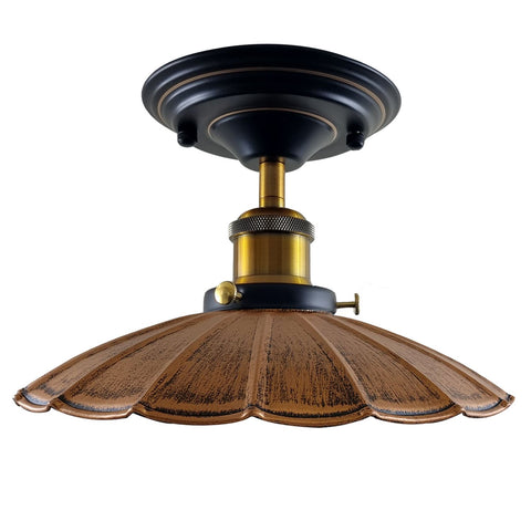 Retro minimalistische plafondlamp voor binnen in de keuken ~1230