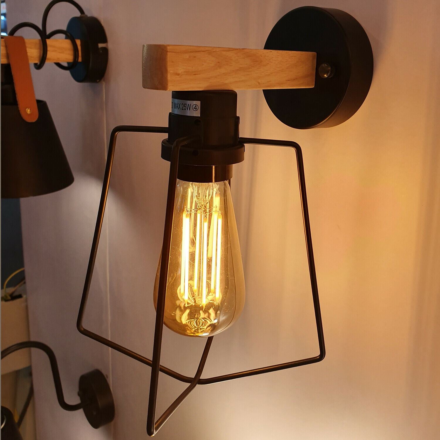 Vintage Modern Indoor Wall Sconce 