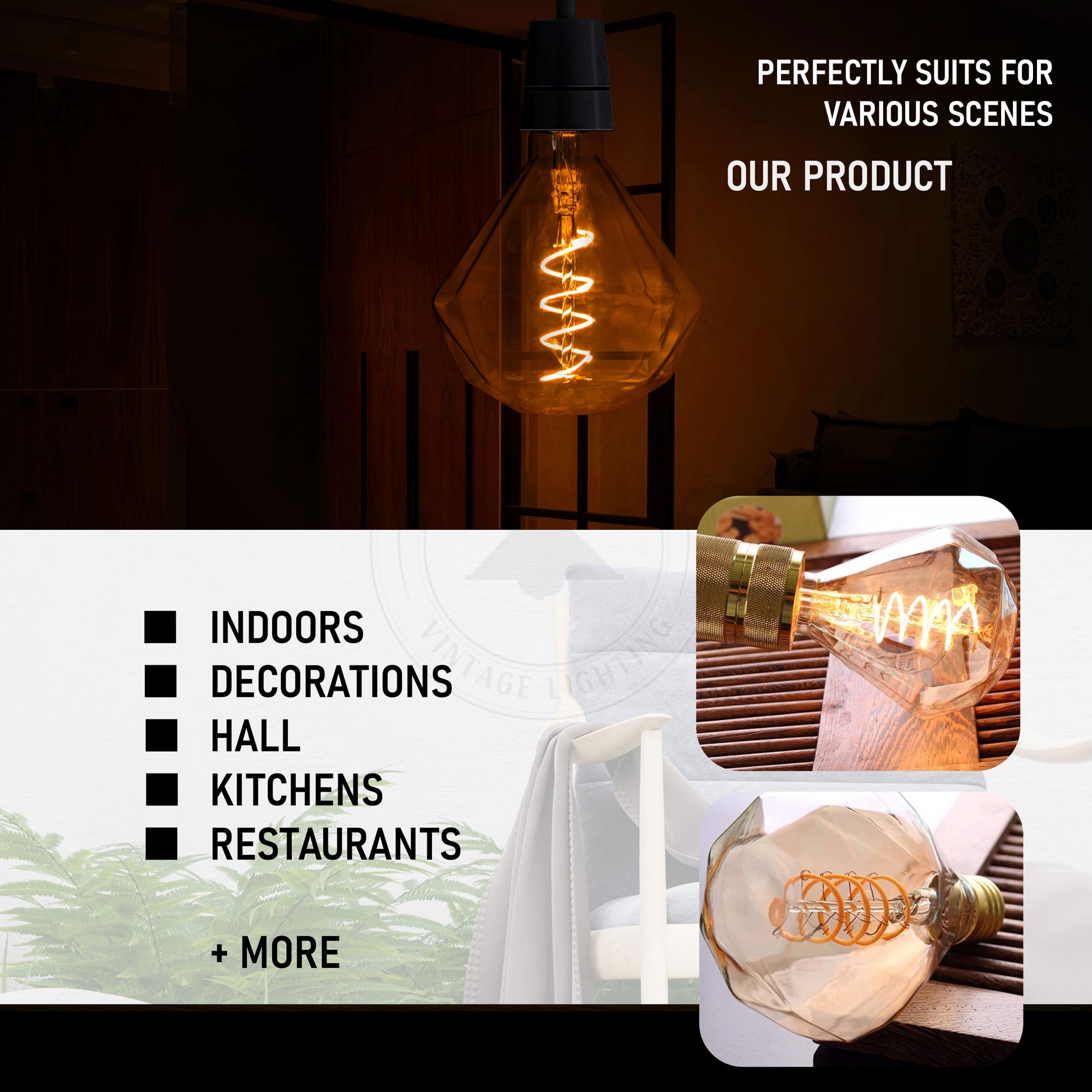 Art deco light bulb fixtures