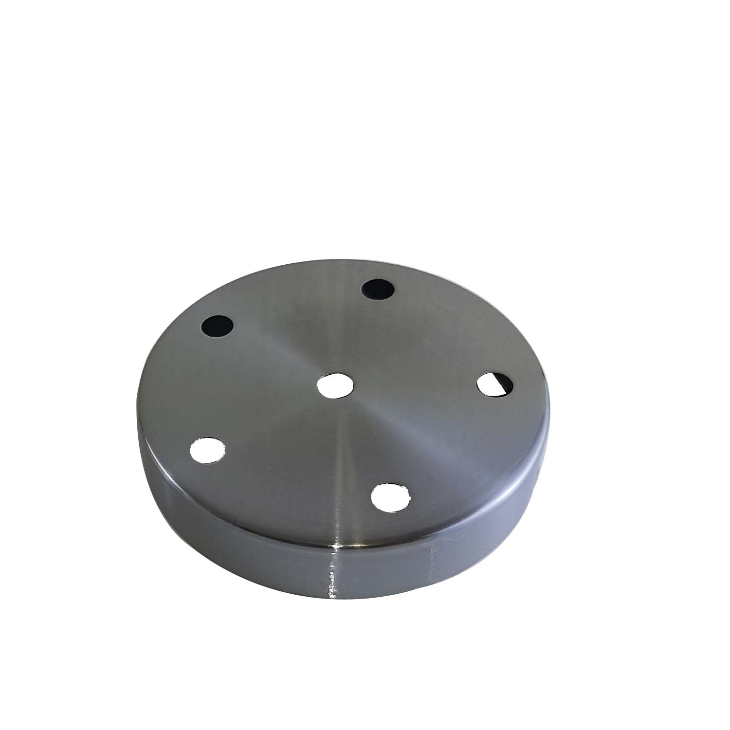 Multi Outlet Satin Nickel Metal Ceiling Rose 120x25mm~1454 - LEDSone UK Ltd