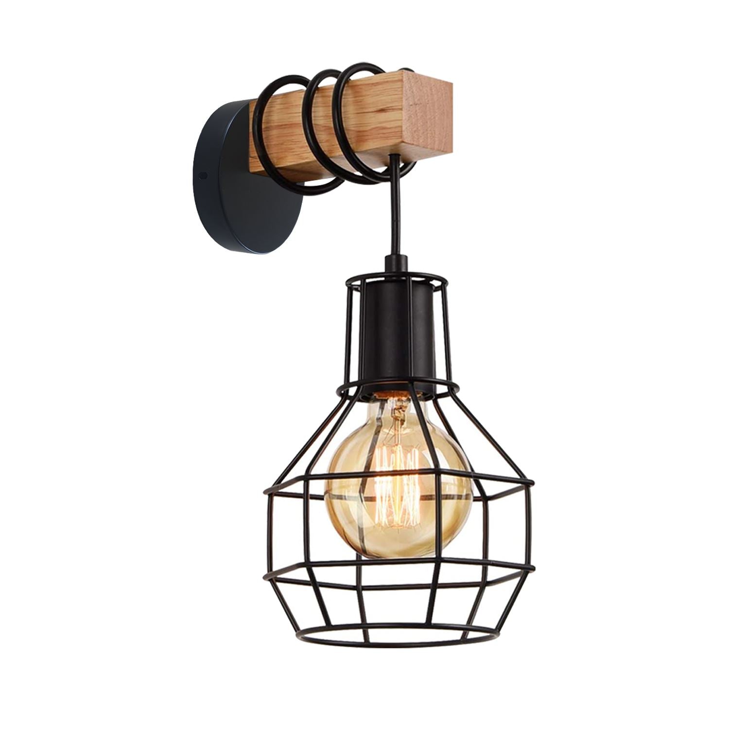 hanging wall lighting metal cage decorative wall lights.JPG
