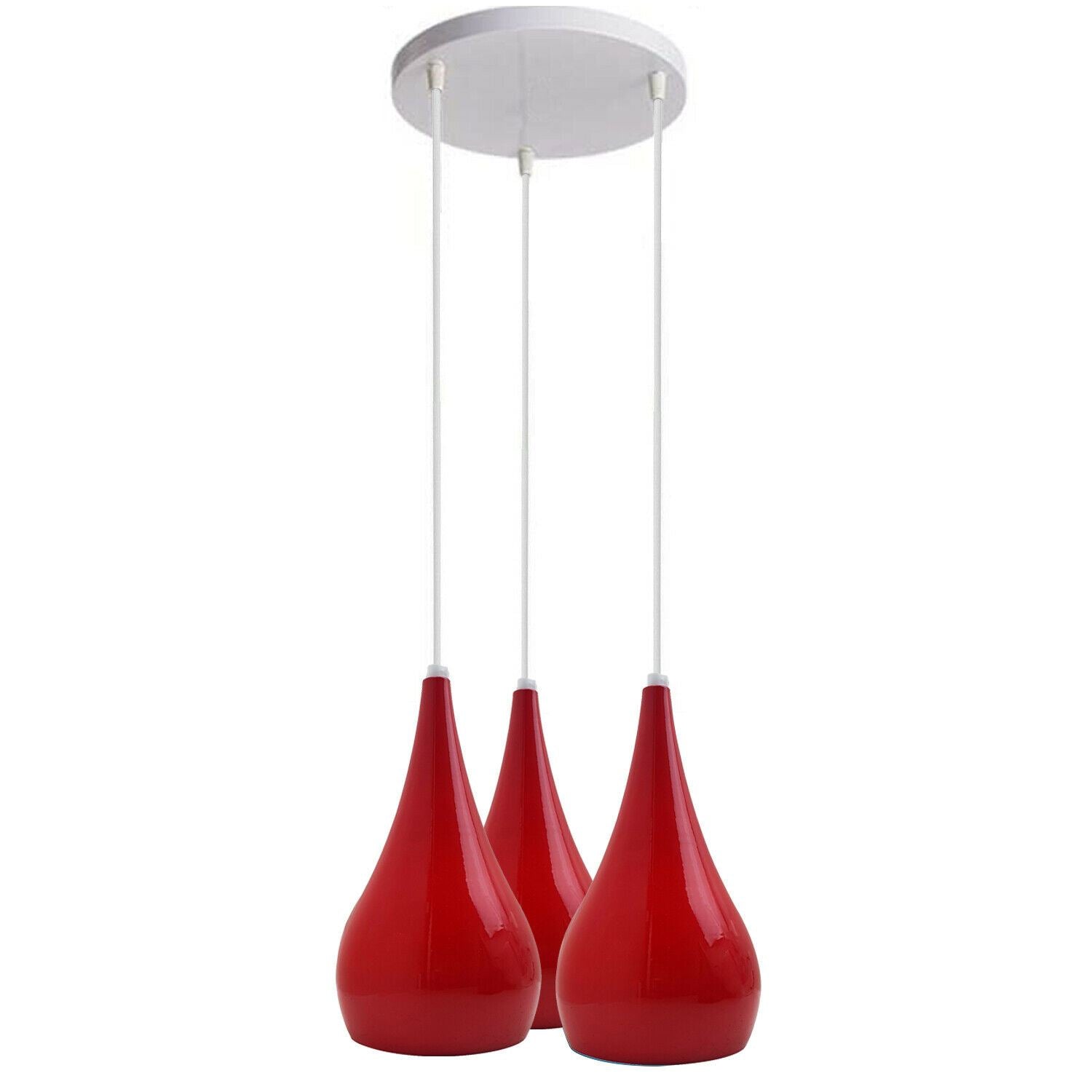  Lampshade Cluster Chandelier Pendant Ceiling Light Décor Lamp