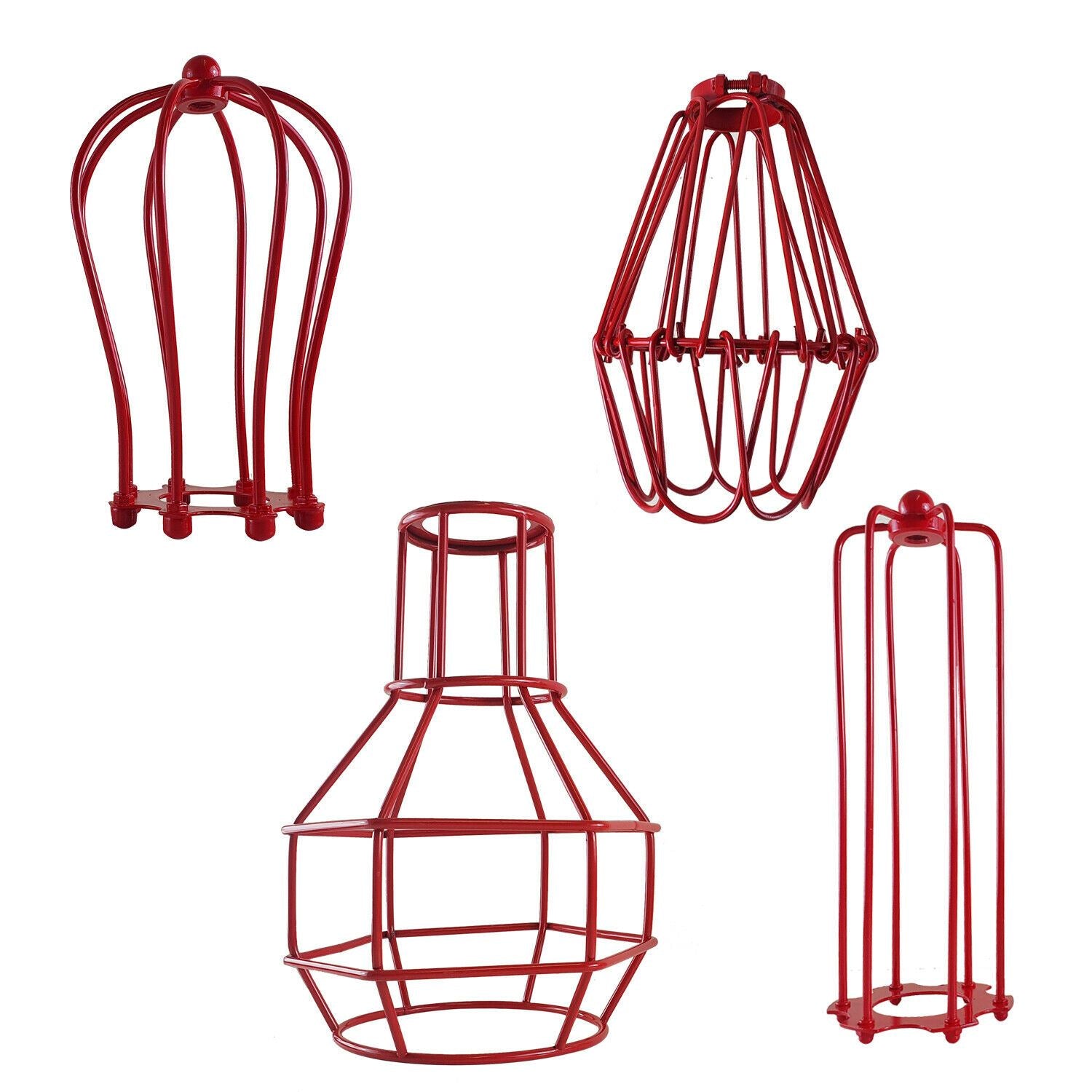 Retro Pendant Lighting Wire Cage Shade Vintage Industrial Modern Loft Light~1413 - LEDSone UK Ltd