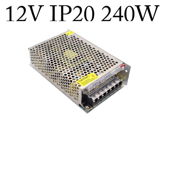 AC 100/240V naar DC12V 12W -720W transformator, zware gereguleerde voeding, driver ~4087 – 240W