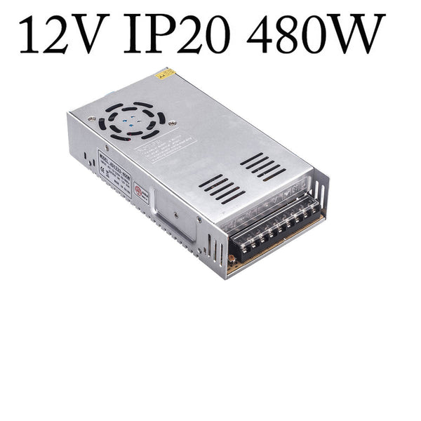 AC 100/240V naar DC12V 12W -720W transformator, zware gereguleerde voeding, driver ~4087 – 480W