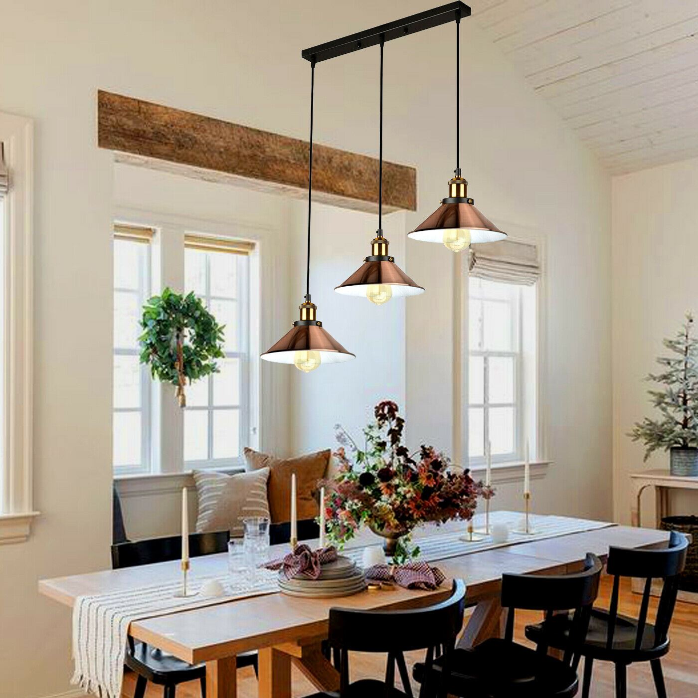 Lenier Style 3 Light Ceiling Pendant 