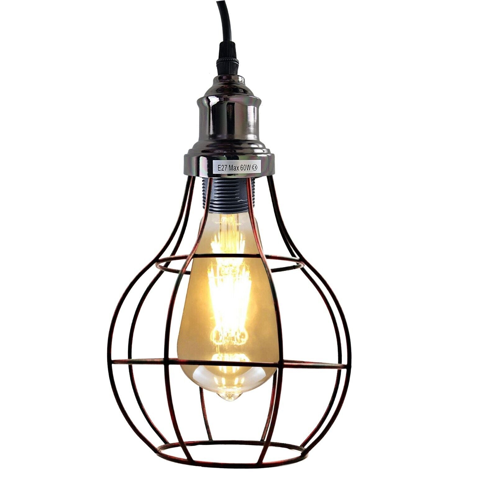 Cage Ceiling Hanging Pendant Lamp
