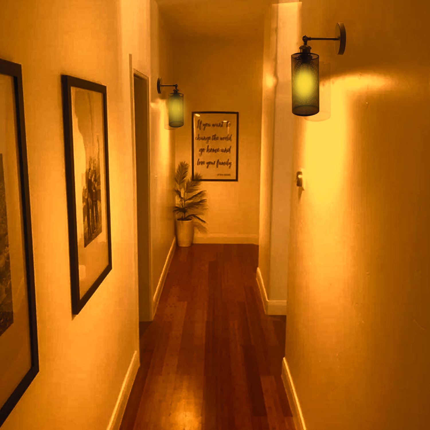 Modern Industrial Retro Vintage Wall Mount Indoor Lamp Fixture Kitchen Island~1203 - LEDSone UK Ltd