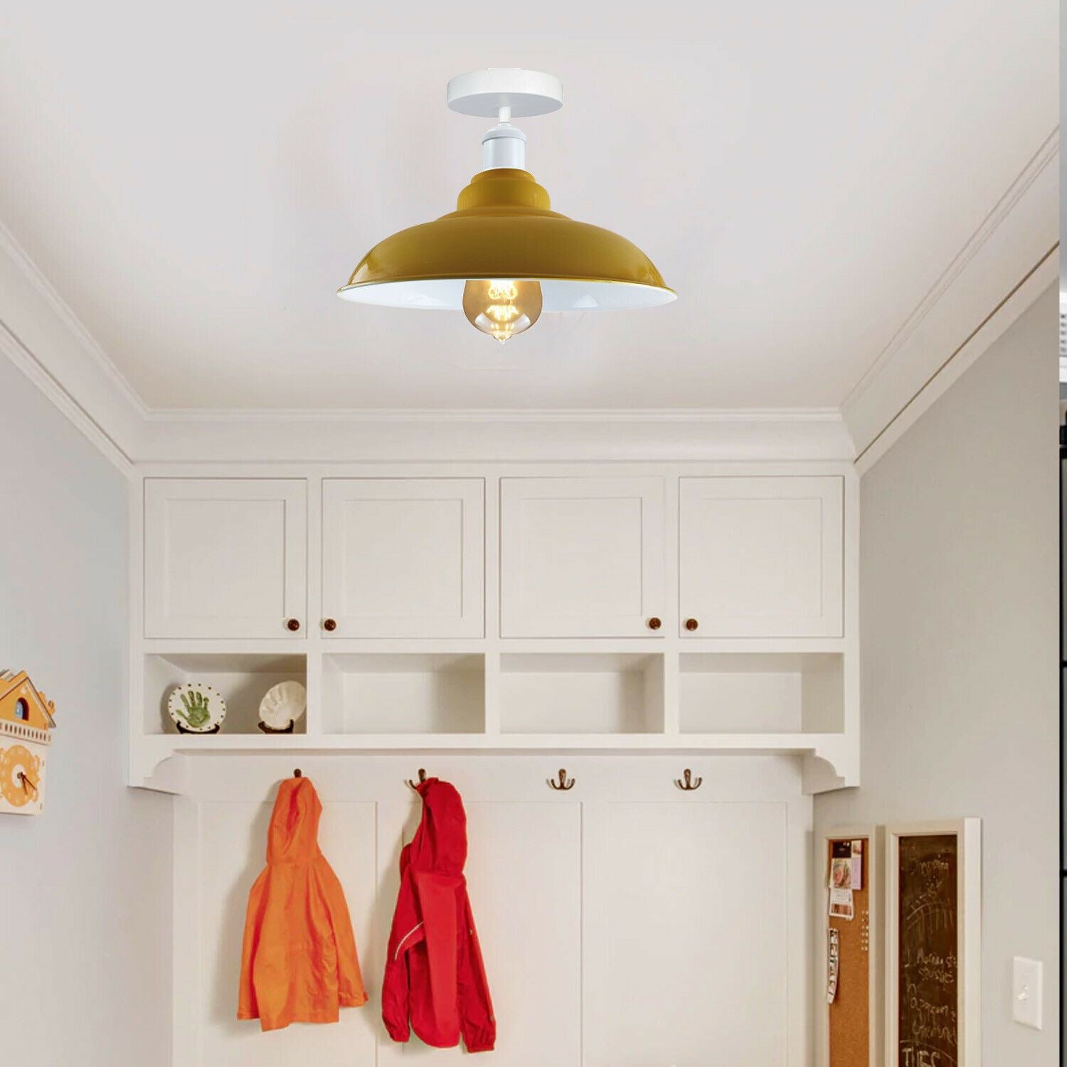 Modern flush mount light - Application image