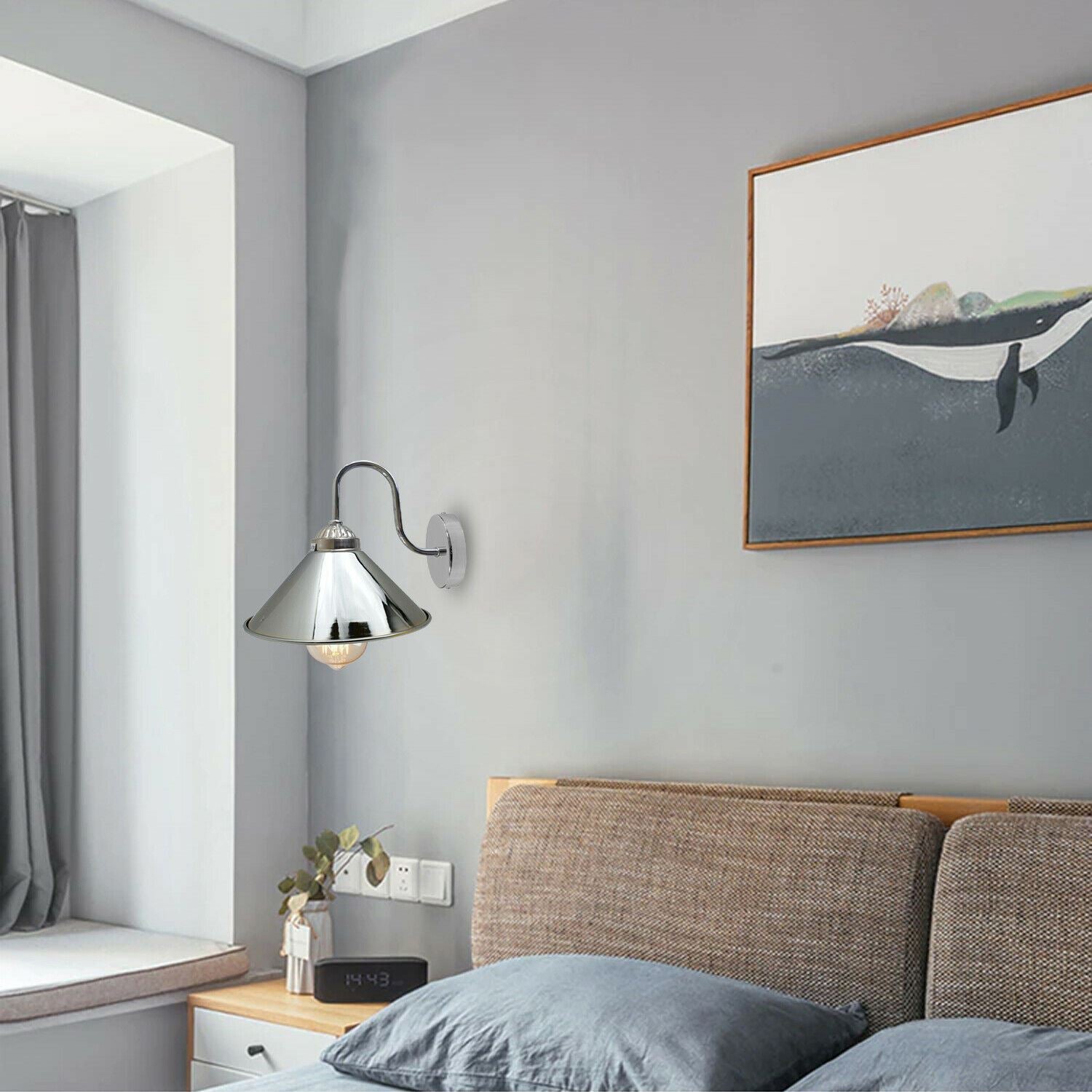 Modern Retro Wall Mounted Metal Sconce Light Indoor Kitchen Island Lamp Fixture~1205 - LEDSone UK Ltd