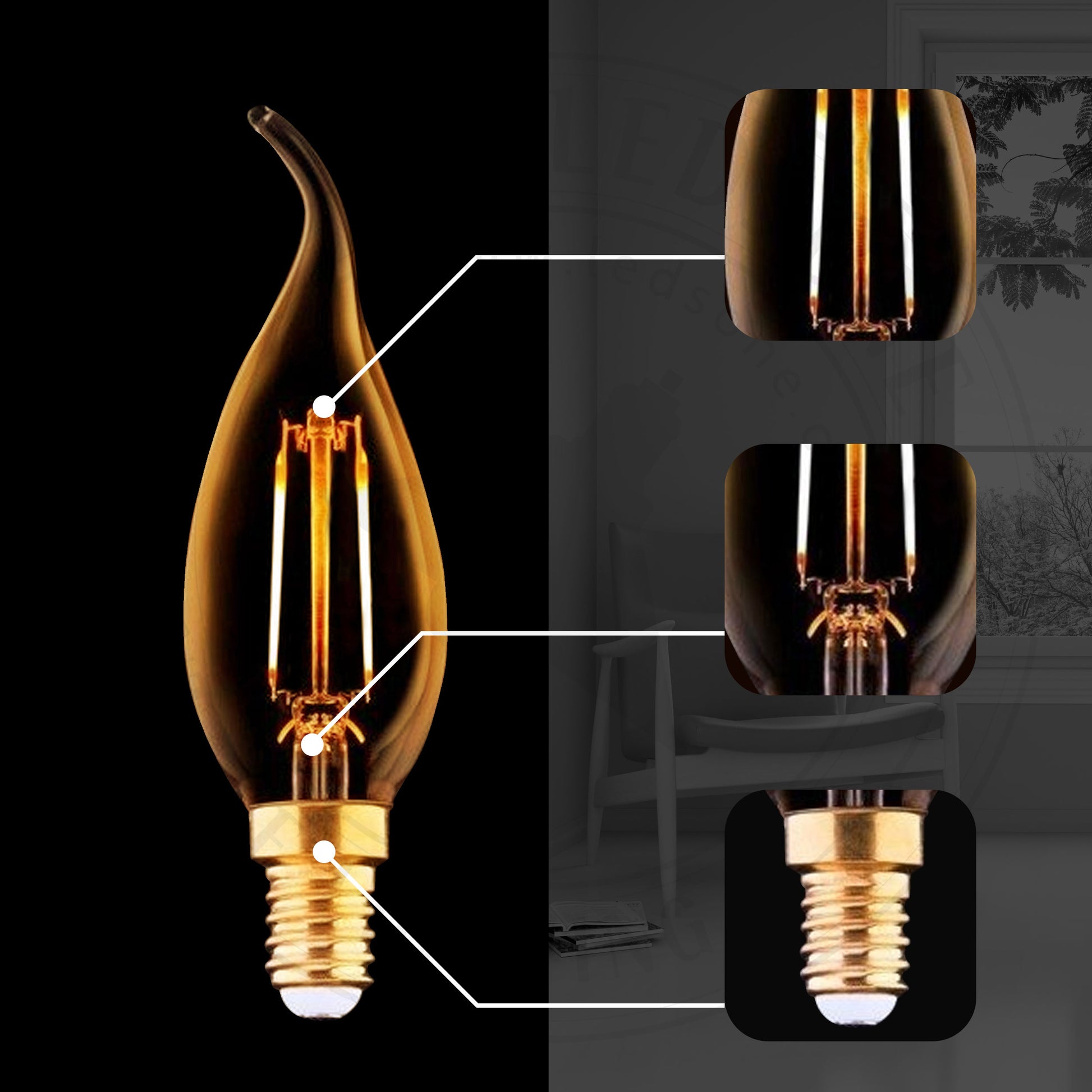 E14 Led Candle Bulb