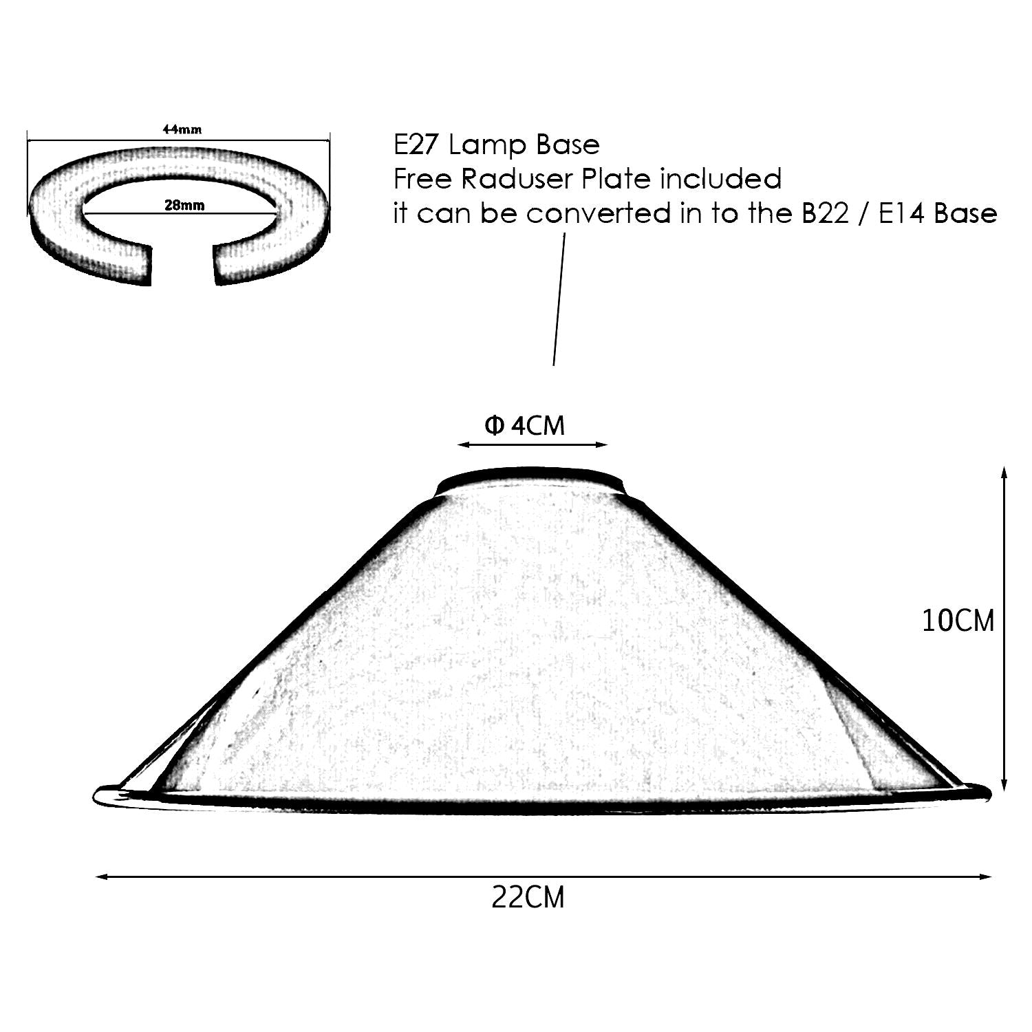 Vintage Lamp Pendant Light Shades Industrial Loft Style Metal Ceiling~112345~1328 - LEDSone UK Ltd