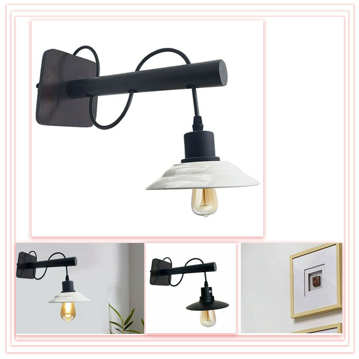 Vintage Modern Indoor Wall Sconce 