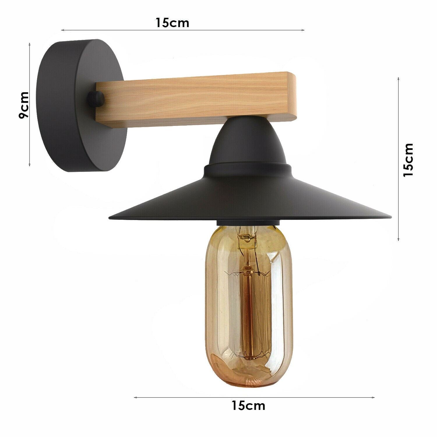 Vintage Modern Indoor Wall Sconce Wall Light Lamp Fitting Fixture For Bar, Bedroom, Dining Room, Guestroom~1327 - LEDSone UK Ltd