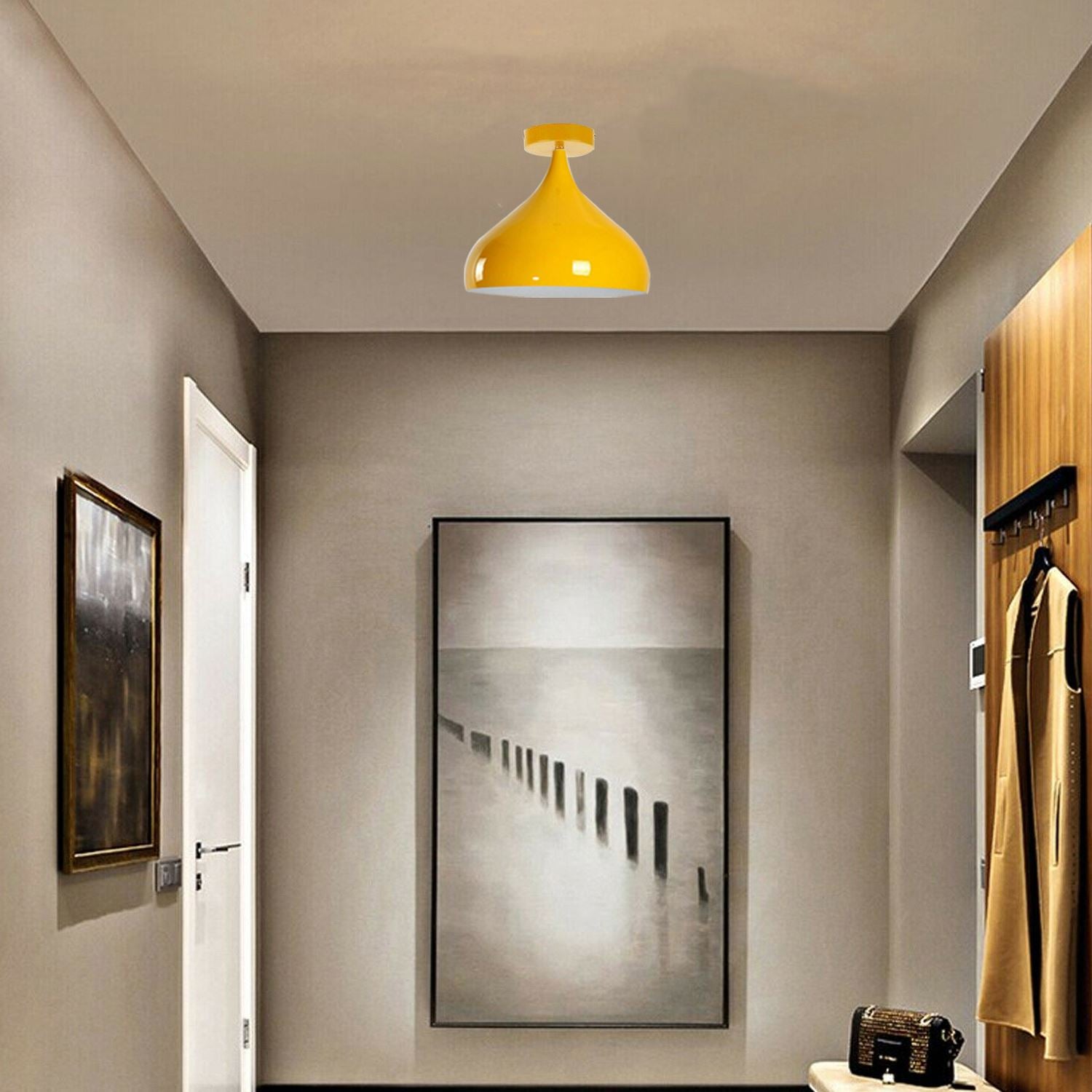 Vintage Retro Industrial Light Ceiling Mosque Shade Loft Island Metal Lamp E27 Base~1303 - LEDSone UK Ltd