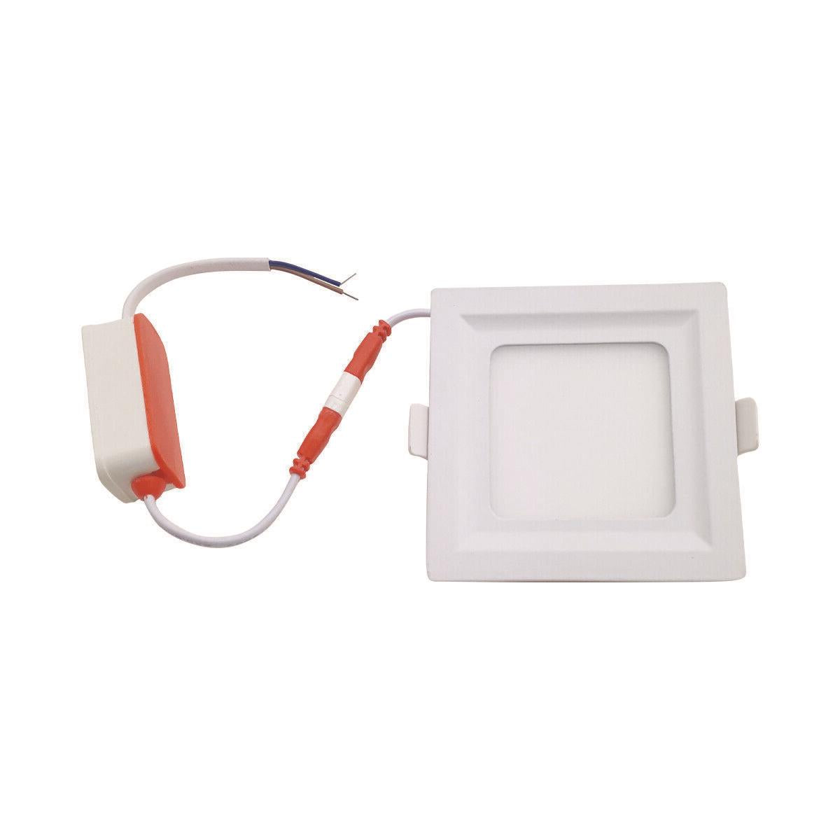 LED Ceiling Lights Slim Square Panel Down Light Livingroom Kitchen Bathroom UK~1436 - LEDSone UK Ltd