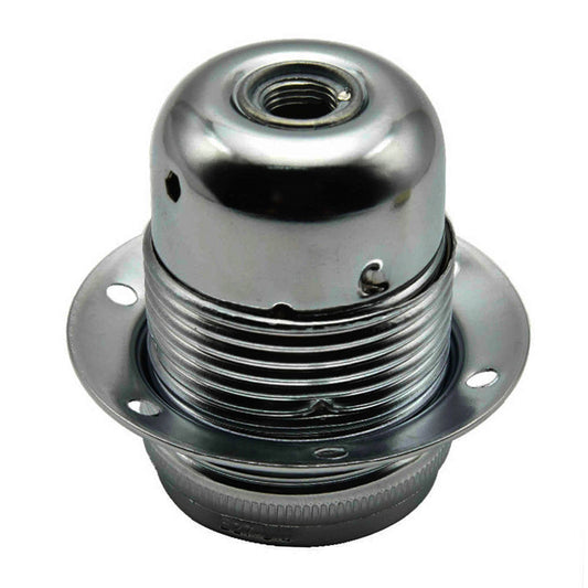 E27/ES Vintage threaded lamp bulb holder Aluminum~2968 - LEDSone UK Ltd