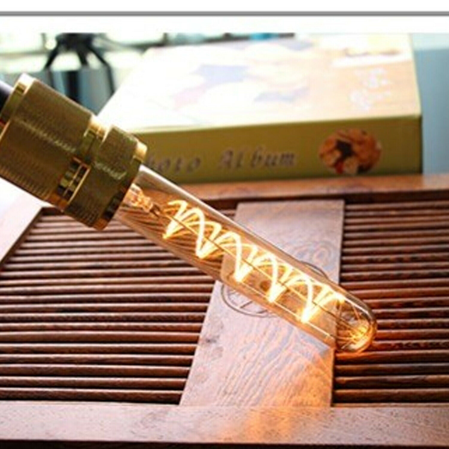 Antique Filament Light Bulb