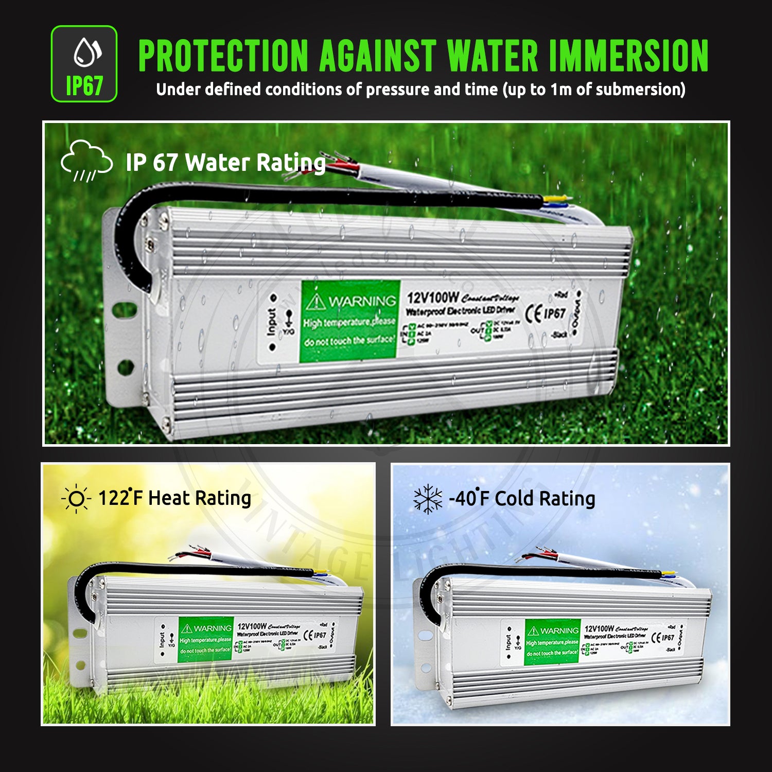 Outdoor Lighting 12V Transformer