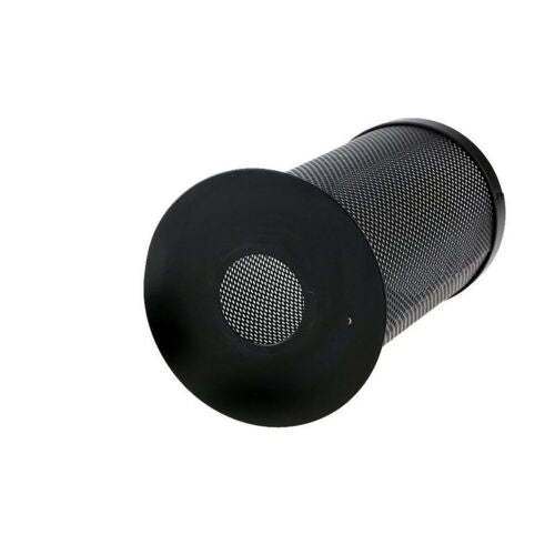 Black Barrel Shape Cylindrical Wire cage~2195 - LEDSone UK Ltd