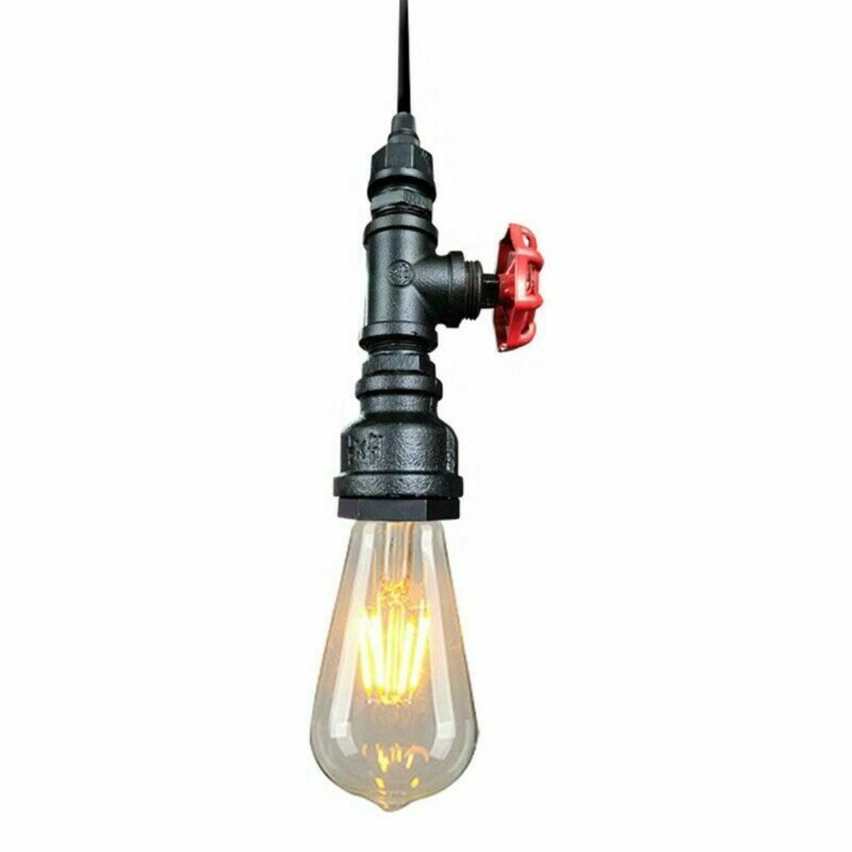 Chandelier Ceiling Light Water Pipe E27 Loft Pendant Light with FREE Bulb~2575 - LEDSone UK Ltd