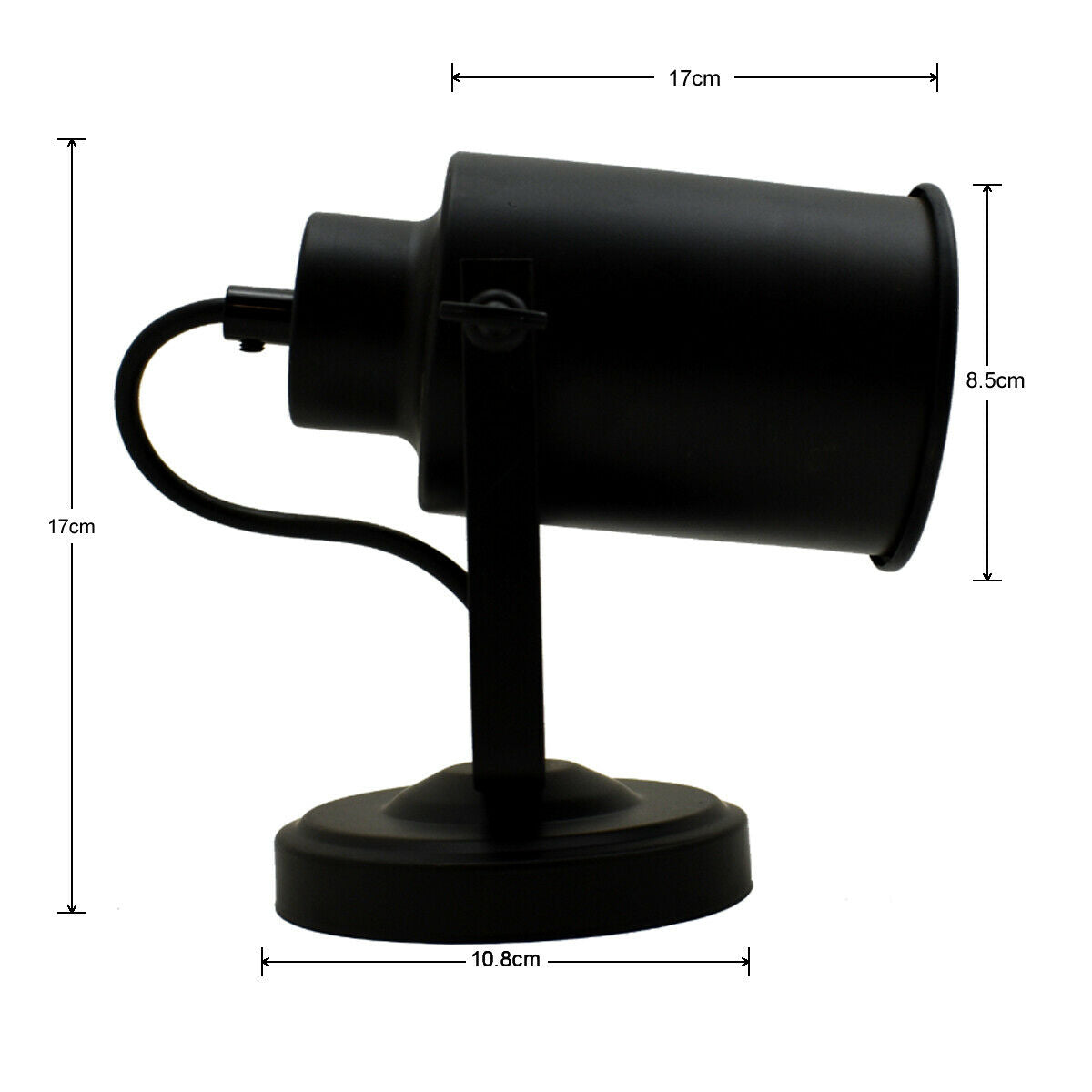 Black Vintage E27 Wall Sconce Industrial Edison Wall Loft Retro Lamp Light Holder~2332 - LEDSone UK Ltd