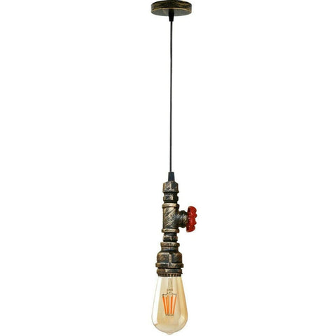 Kroonluchter Plafondlamp Waterpijp E27 Loft Hanglamp ~2575