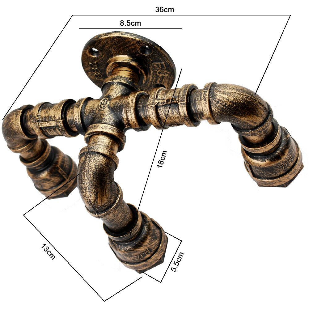 Brushed_Copper_Pipe_Wall_3_Head_Holder_Lighting (9)