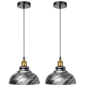 2-pack vintage industriële hanglampen - Retro Loft-stijl~3569