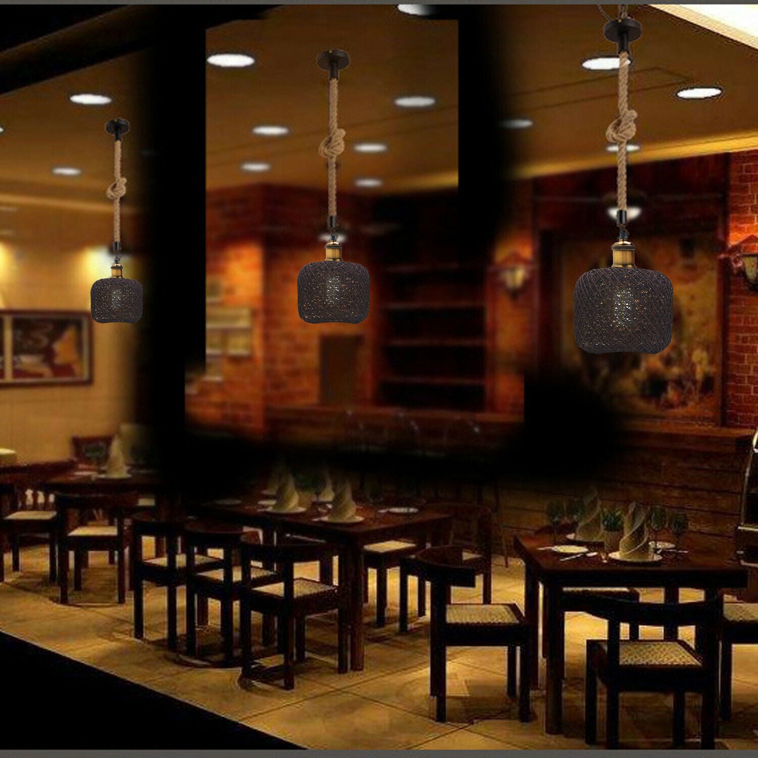 Suspension Lamp for Living Room Bedroom Studyroom Hotel Restaurant~1958 - LEDSone UK Ltd