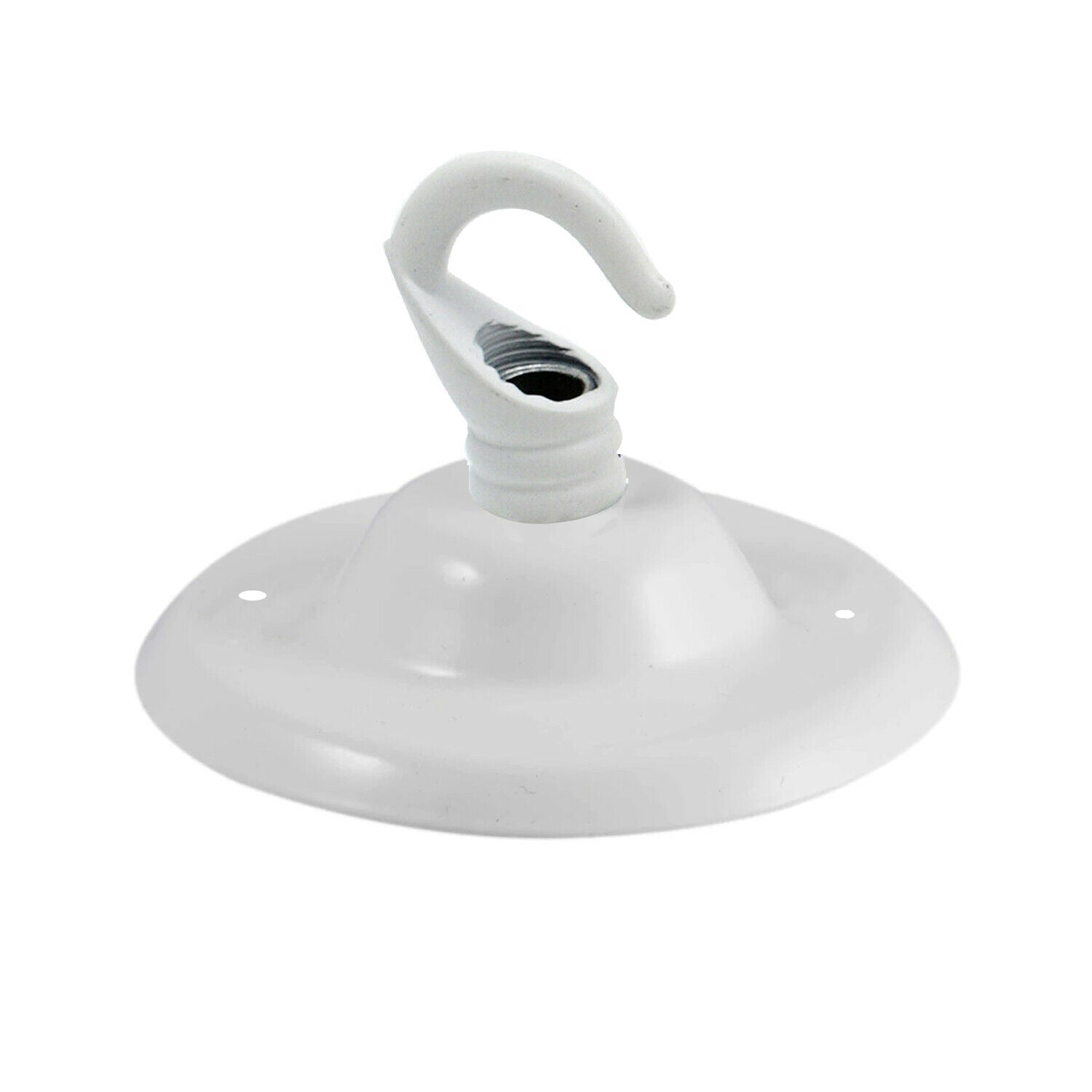 75mm Front Fitting Color Ceiling Hook With Single Point Drop Outlet Plate~1448 - LEDSone UK Ltd