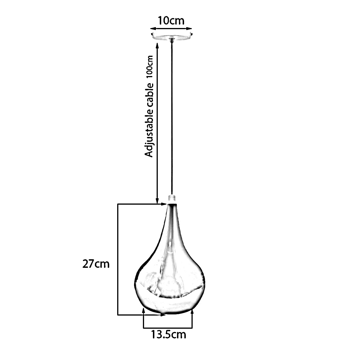 Ceiling Copper Colour Pendant Lamp Light Retro Industrial Modern Indoor Metal Gloss Style~2543 - LEDSone UK Ltd