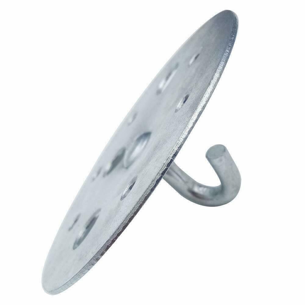 Ceiling Hook Plate Fixing Bracket for Chandelier Lights Heavy duty Steel Type 2 Hook~2705 - LEDSone UK Ltd