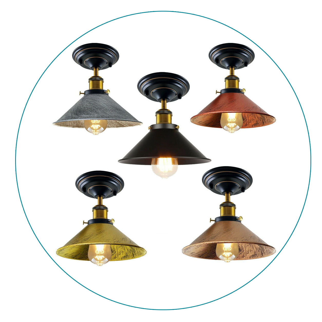 Vintage Pendant Light 