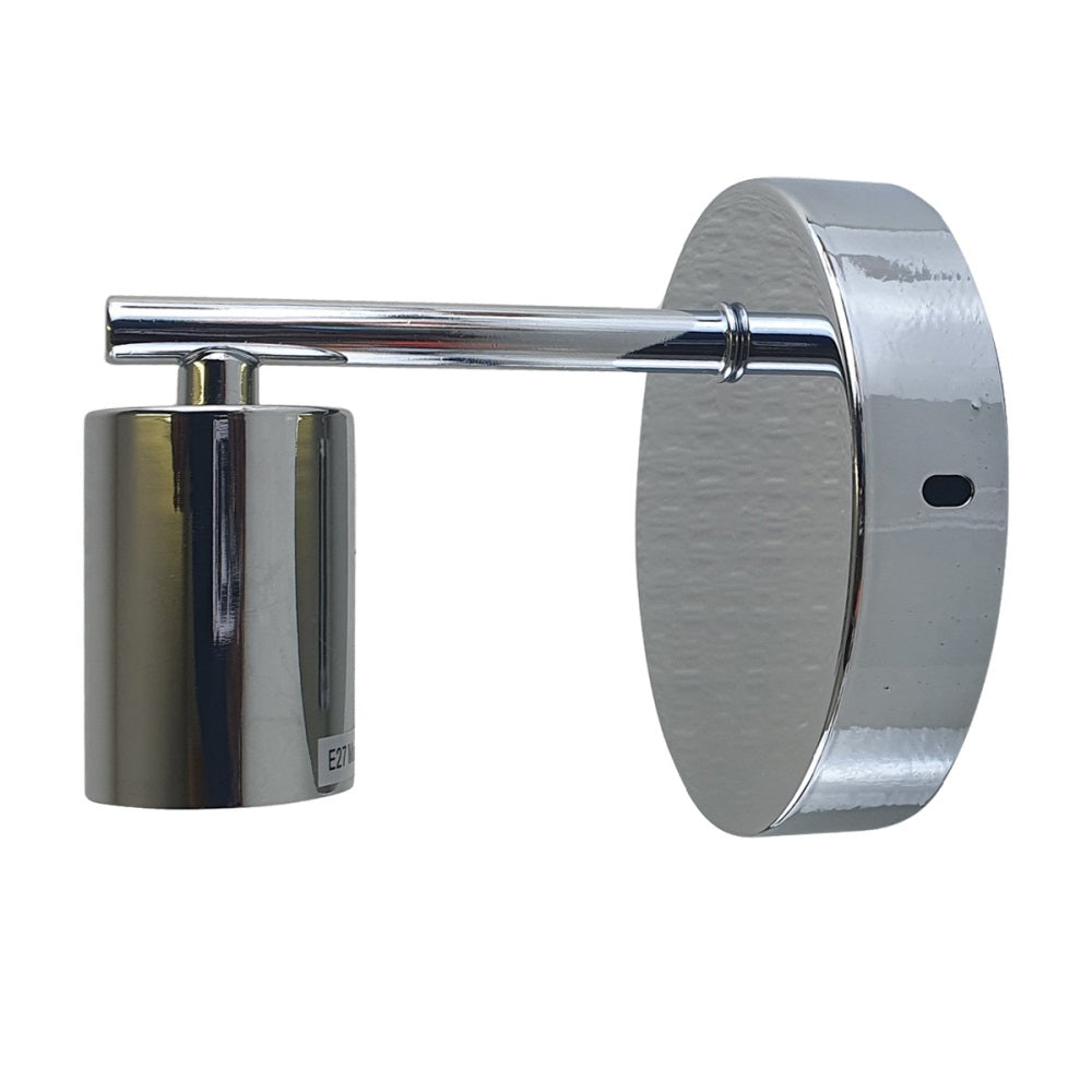 Chrome Metal Iron Wall Sconce Light Fixture Industrial Retro Lighting~1618 - LEDSone UK Ltd