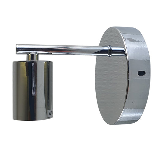 Chrome Metal Iron Wall Sconce Light Fixture Industrial Retro Lighting~1618 - LEDSone UK Ltd