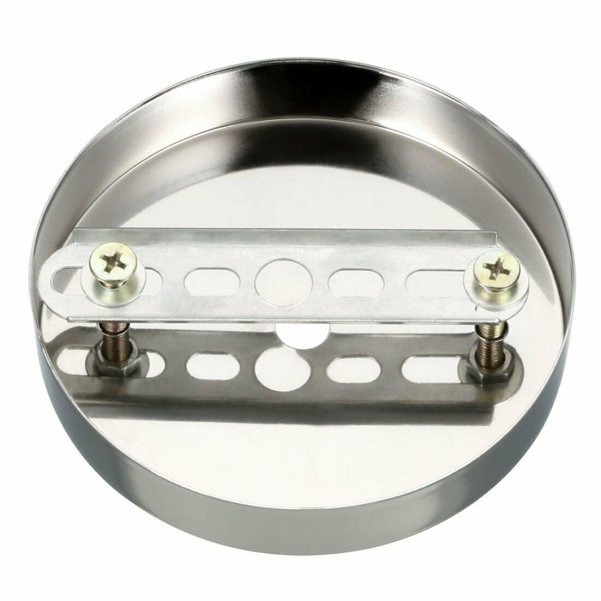 100mm Front Fitting Color Ceiling Hook Ring Single Point Drop Outlet Plate~1450 - LEDSone UK Ltd