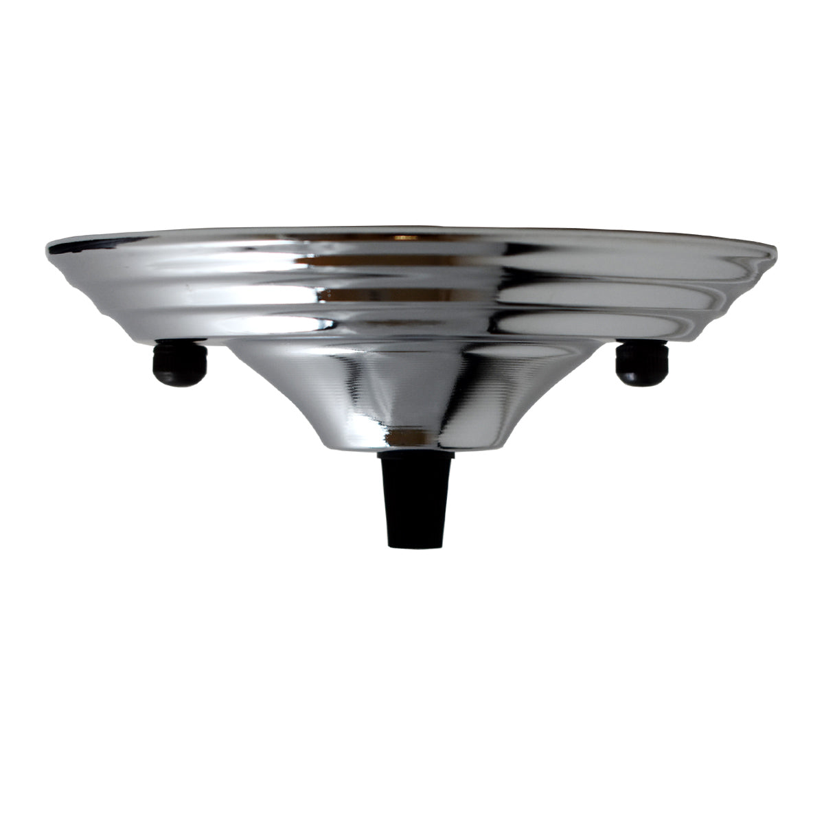 Chrome Color Pendant Cable Grip Flex Plate For Light Fitting 140mm Choose Ceiling Rose~2652 - LEDSone UK Ltd