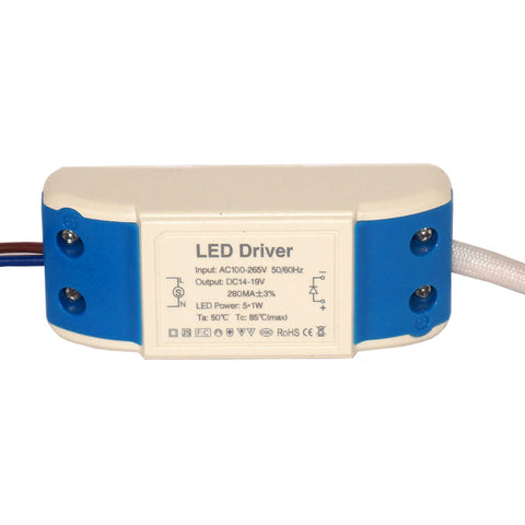 5W DC 14-19V 280mAmp LED-driver constante stroomtransformator~3323