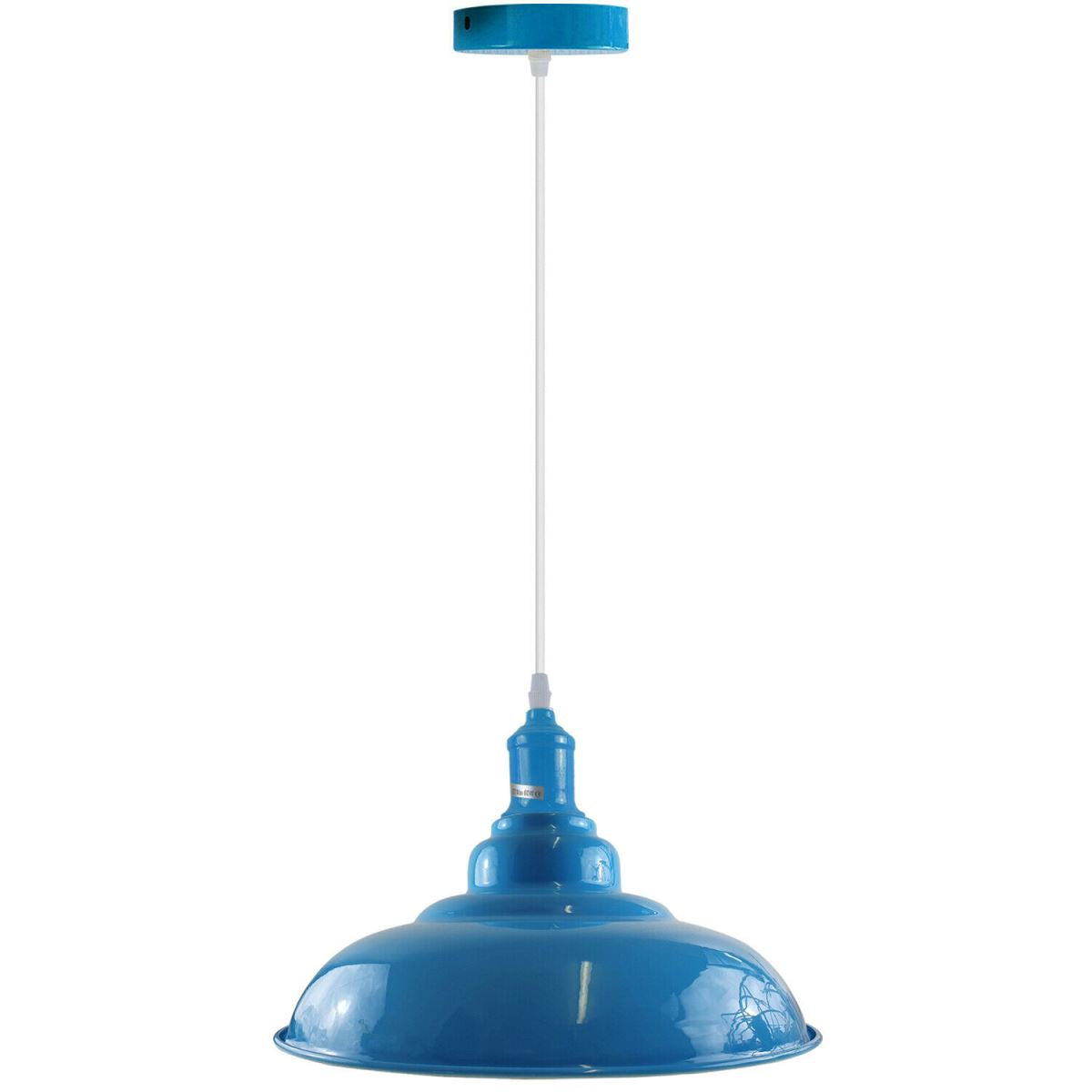 Colours Industrial Retro Loft Metal Ceiling Lamp Shade Pendant Light~1642 - LEDSone UK Ltd