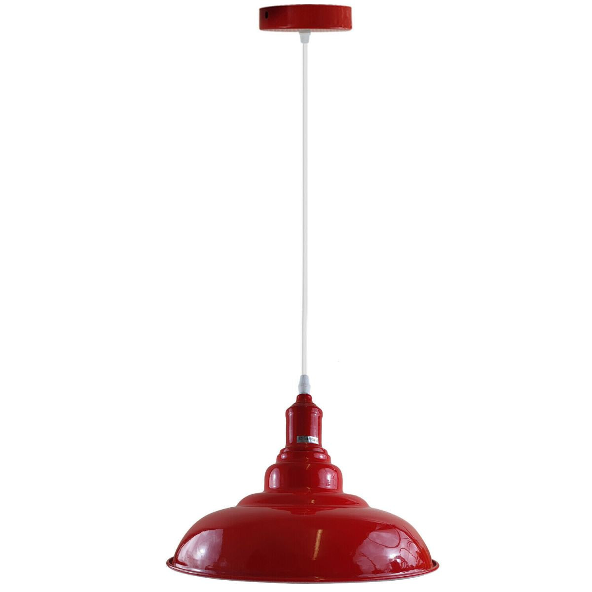 Colours Industrial Retro Loft Metal Ceiling Lamp Shade Pendant Light~1642 - LEDSone UK Ltd